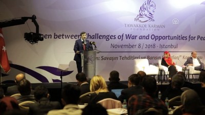 mezhep - 'Yemen: Savaşın Tehditleri ve Barışın Fırsatları' Konferansı - AK Parti Genel Başkan Yardımcı Yılmaz (2) - İSTANBUL  Videosu