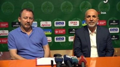 kulup baskani - Alanyaspor, Sergen Yalçın ile sezon sonuna kadar anlaştı Videosu
