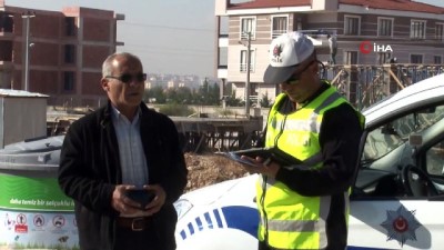 trafik denetimi -  Drone'lu polislerden 74 sürücüye 19 bin lira ceza  Videosu