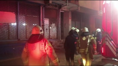 tekstil atolyesi - Esenler'de tekstil atölyesinde yangın - İSTANBUL Videosu