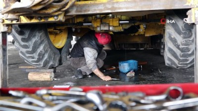 is makinesi -  Van Büyükşehir Belediyesinin karla mücadele ordusu hazır  Videosu