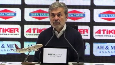 Atiker Konyaspor-Aytemiz Alanyaspor maçının ardından - KONYA 