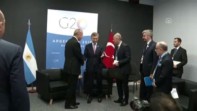 Cumhurbaşkanı Erdoğan, Arjantin Devlet Başkanı Macri'yle görüştü - BUENOS AIRES