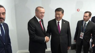  Cumhurbaşkanı Erdoğan, Çin Devlet Başkanı Xi ile görüştü 