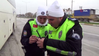 sehir ici -  Denizli’de kış lastiği takmayan 10 sürücüye 7 bin 150 TL ceza  Videosu