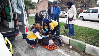 tors -  İznik'te motosikletten düşen sürücüsü ağır yaralandı  Videosu