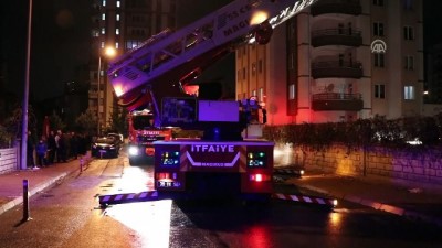 Kayseri'de ev yangını 