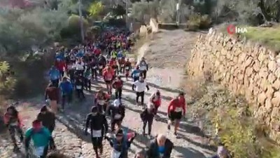 Kazdağları İda Ultra Maratonu 800 sporcunun katılımıyla koşuldu