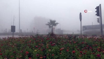 karayollari -  Kilis'te sis nedeniyle görüş mesafesi 30 metreye kadar düştü  Videosu