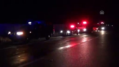 Konya'da trafik kazası: 2 ölü, 1 yaralı 