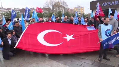 surgun - Çin'in Doğu Türkistan politikalarına tepkiler - İSTANBUL  Videosu