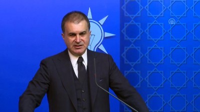 AK Parti Sözcüsü Çelik: 'Toplumsal taleple vandallığı birbirinden ayırmak lazım' - ANKARA