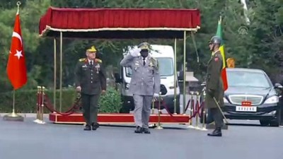 askeri toren - Orgeneral Güler, Senegal Genelkurmay Başkanı ile görüştü - ANKARA  Videosu