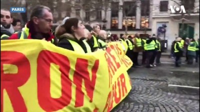 hukumet - Paris'te Sarı Yelekliler Gösterisinde 120'den Fazla Gözaltı Videosu