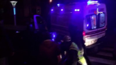  Ambulansla otomobil çarpıştı:1 yaralı 