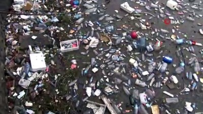 balikci esnafi -  Derelerin getirdiği çöpler limana doldu  Videosu
