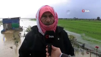  Hatay’da tarım arazileri sular altında kaldı
