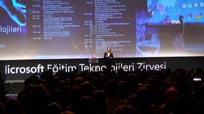 teknoloji -  Milli Eğitim Bakanı Ziya Selçuk, 4. Geleneksel Microsoft Türkiye Eğitim Teknolojileri Zirvesi’nde gençlerle buluştu  Videosu
