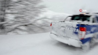  Ordu’da yaylada mahsur kalan 6 kişi kurtarıldı