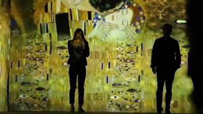 teknoloji - Paris’te ünlü ressam Gustav Klimt’in renkli dünyasına yolculuk  Videosu