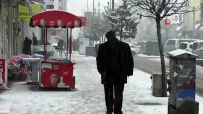 yagis uyarisi -  Sarıkamış beyaza büründü  Videosu