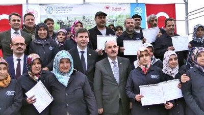 guvenli gida - Seracılık eğitimi alan Suriyelilere sertifika - OSMANİYE Videosu
