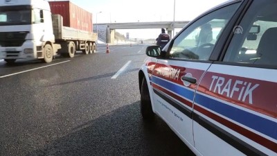 trafik denetimi - Bolu Dağı'nda trafik denetimi - BOLU  Videosu