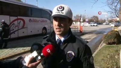 yolcu tasimaciligi -  - Eskişehir'de kış lastiği uygulaması  Videosu