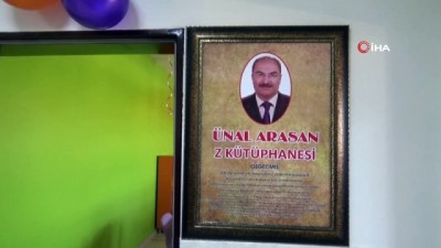 kitap okuma -  Dağardı İlkokulu'na Kütüphane  Videosu