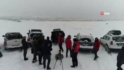 buz pateni -  Erzurum'da yeni eğlence 'lastik raftingi' Videosu