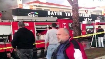 yukselen -  Ünlü tatil merkezindeki iş yerinde büyük yangın Videosu