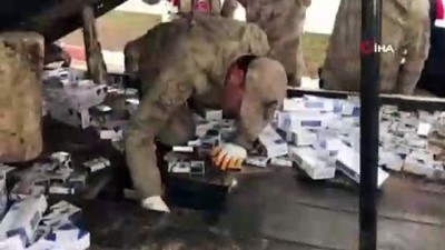 kacak -  Van’da 24 bin 690 paket kaçak sigara ele geçirildi  Videosu