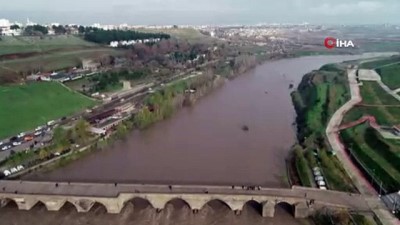 yukselen -  Diyarbakır’da yükselen nehir suları sise neden oldu  Videosu