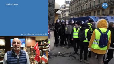 Fransa'da Protestolar Devam Ediyor