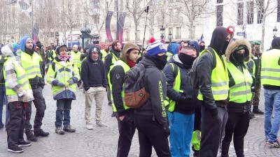 politika -  - Sarı Yelekliler eyleminde son durum: 72 gözaltı Videosu