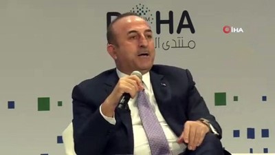 cavusoglu -  - Bakan Çavuşoğlu, Doha’da Gündemi Değerlendirdi  Videosu