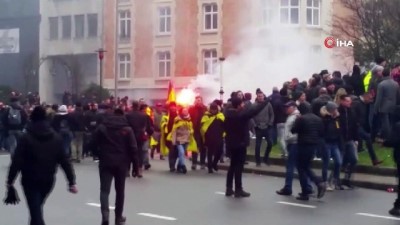asiri sagci -  - Belçika’daki Eylemlerde 90 Kişi Gözaltına Alındı Videosu