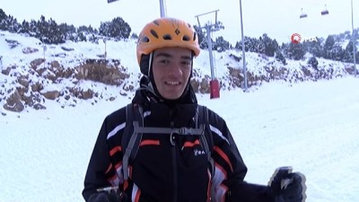 uzunlu -  Erzincan Ergan Dağı Kayak Merkezi sezonu açtı  Videosu