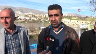 salar -  Hasankeyf’te çardaklar sular altında kaldı  Videosu
