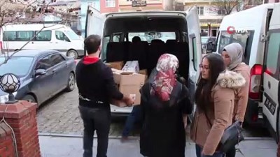 siginma -  Üniversite öğrencilerinden yabancı uyruklu sığınmacılara yardım  Videosu