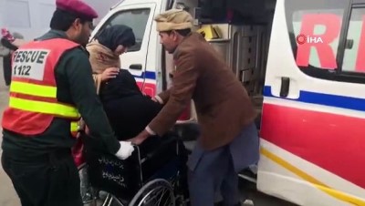tren raylari -  - Pakistan'da Okul Servisine Tren Çarptı: 12 Yaralı  Videosu