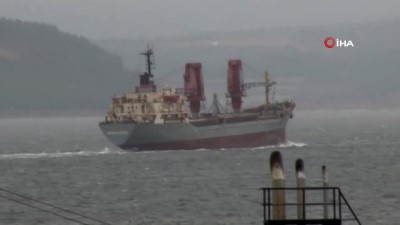 kargo gemisi -  Rus askeri kargo gemisi boğazdan geçti Videosu
