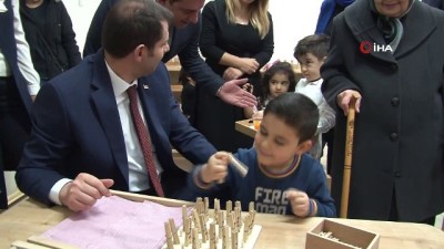 ornek sehir -  Sivas'ta 'Montessori Eğitim' sınıfı açıldı Videosu