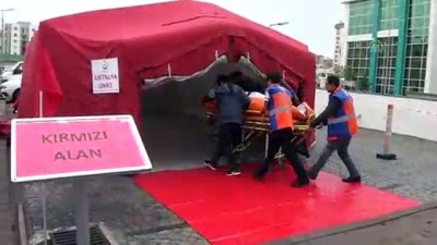 radyasyon - Antalya'da hastanede deprem ve yangın tatbikatı Videosu