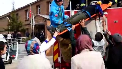 tatbikat -  Devlet hastanesinde yangın tatbikatı  Videosu