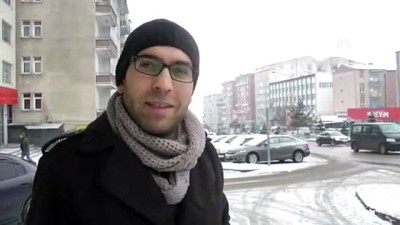 buz sarkitlari - Erzurum'da soğuk hava  Videosu