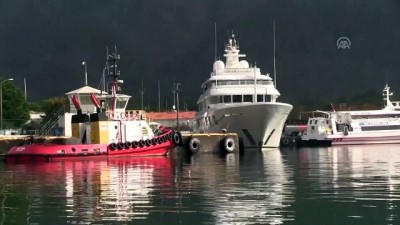 uzunlu - Mega yat 'Lady E' Marmaris Limanı'na bağlandı - MUĞLA  Videosu