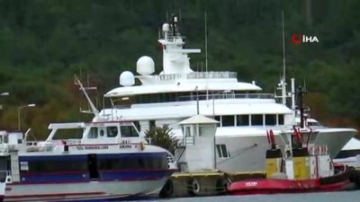 batin -  Mega yat Marmaris Limanı’na demirledi Videosu