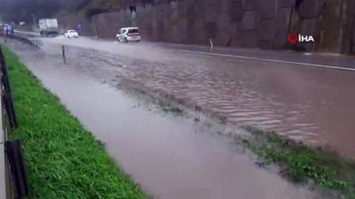 karayollari -  Sağanak yağış D-100 karayolunda ulaşımı olumsuz etkiliyor  Videosu