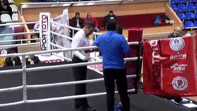 boksor - Türkiye Büyük Erkekler Ferdi Boks Şampiyonası devam ediyor  Videosu